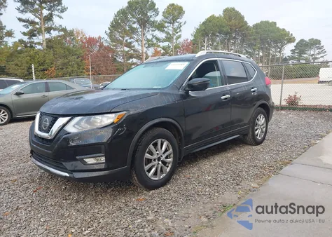 2017 Nissan Rogue Sv from USA, damaged, VIN KNMAT2MT9HP598362